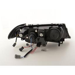Ajovalot med LED angeleyes BMW E46