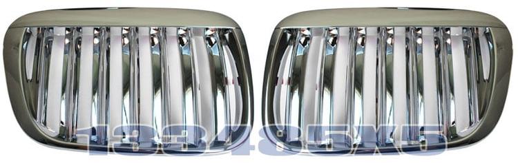 E46 4drs. 98-01 Grill Krom