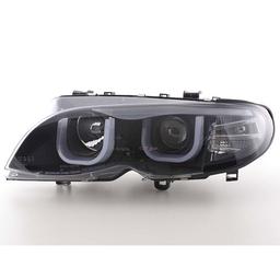 Svarta Strålkasatre TFL BMW E46