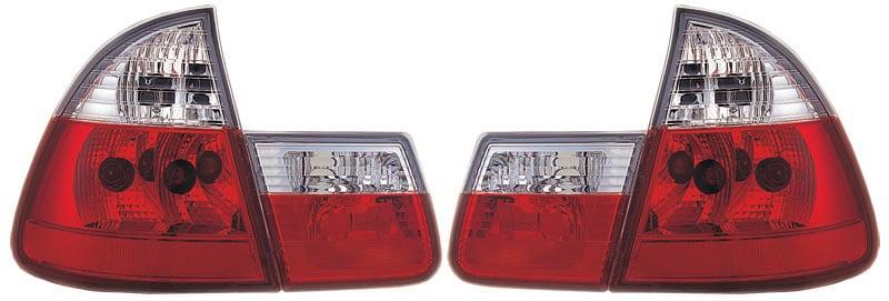 BMW E46 Touring Clear / Red