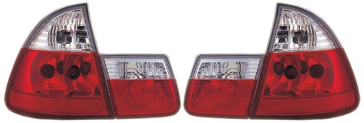 BMW E46 Touring Clear / Red