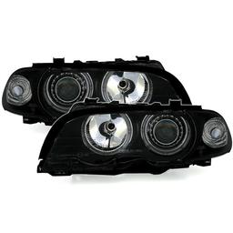 Angeleyes Lyskaster sort BMW E46