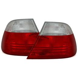 Baklamper Rød hvit BMW