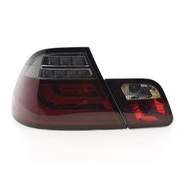 LED rear lamps red black E46