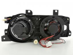 Angel Eyes Forlygte Sort BMW E34