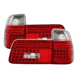 LED Baklampor Röd Vita BMW E39