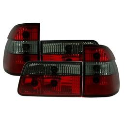 Baklampor Röd Smoke BMW