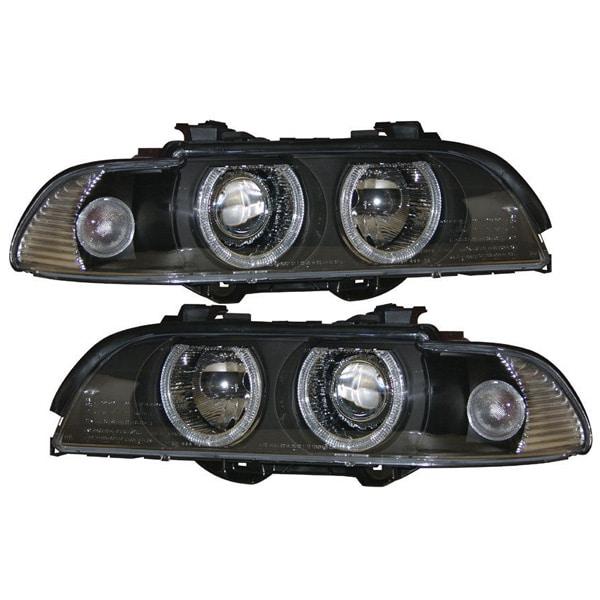 Strålkastare Angeleyes Svart BMW