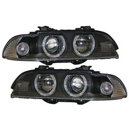 Strålkastare Angeleyes Svart BMW