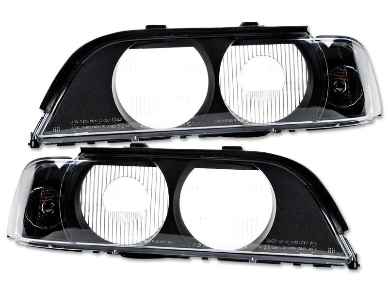 Frontskiva med mörktonad blinkers