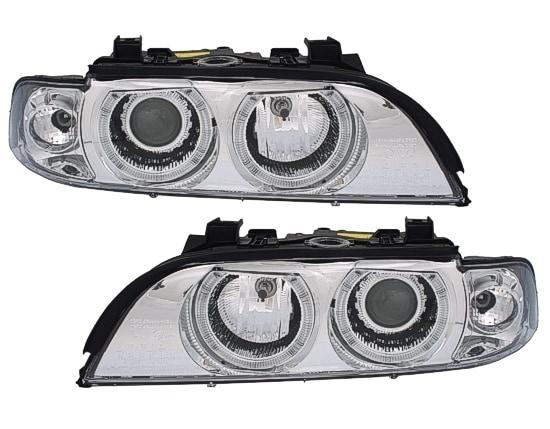 Lyskaster Angeleyes Krom BMW E39