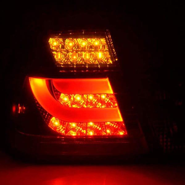 Led Takalamput Punainen tummennetut BMW E46