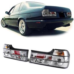 Baklampor Krom passande BMW 7-Serien E32