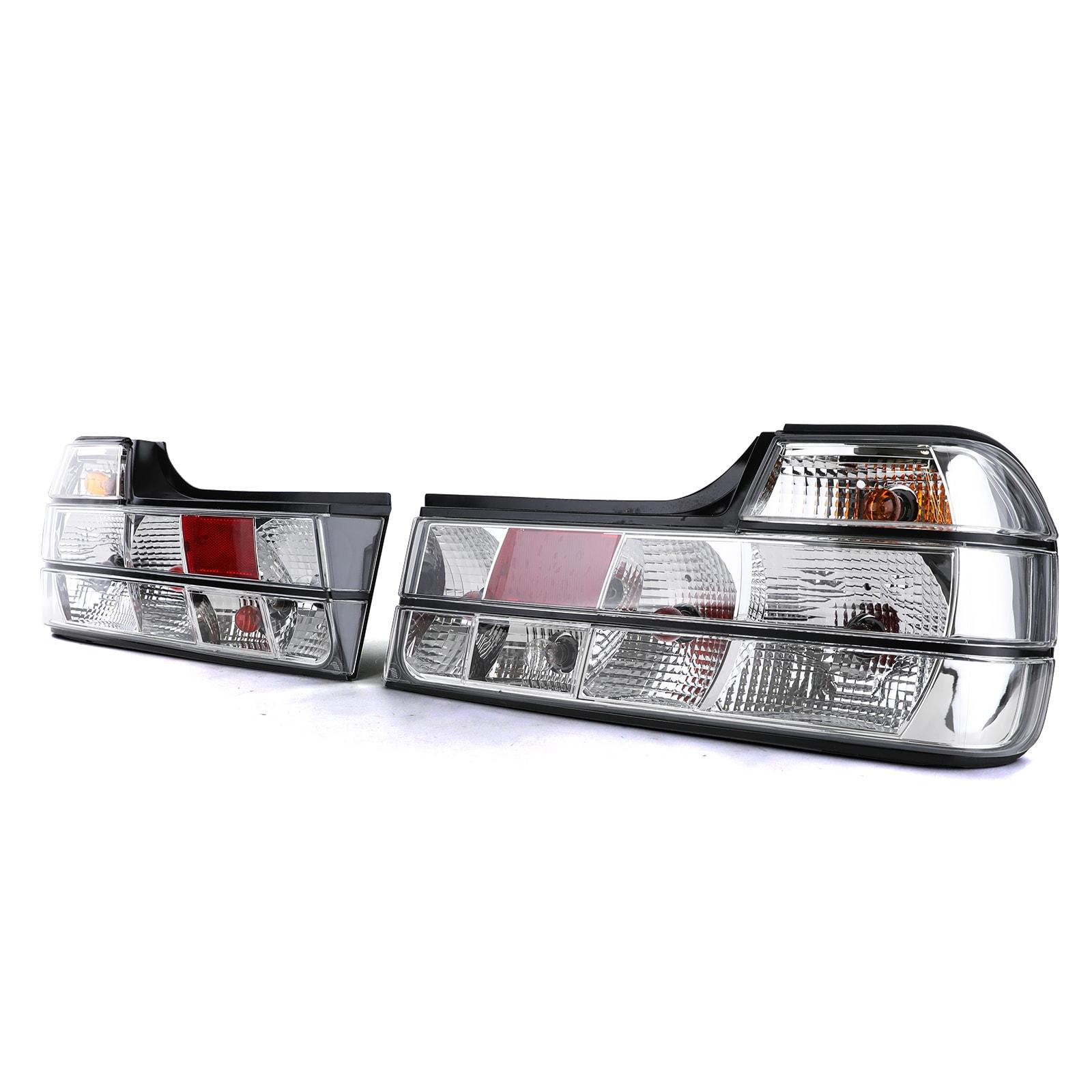 Baklampor Krom passande BMW 7-Serien E32