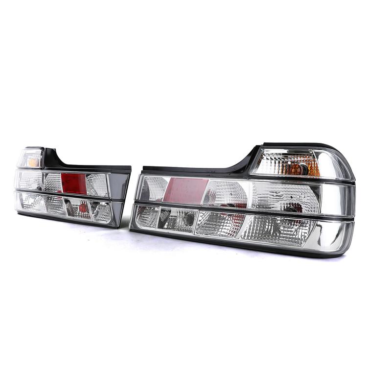Baklampor Krom passande BMW 7-Serien E32