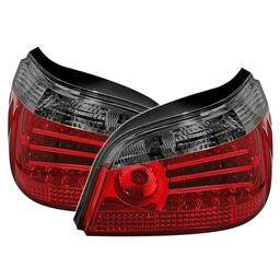 LED Baklampor Röd / Svart  BMW