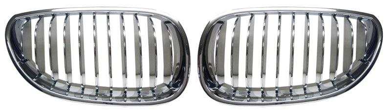 BMW E60 04- Grill Krom Vers.2
