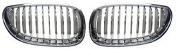BMW E60 04- Grill Krom Vers.2
