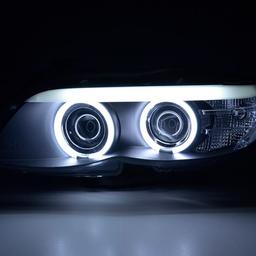 Svarta Angeleyes Strålkastare BMW X5