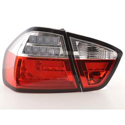 LED Baklampor Röd Vita BMW E90