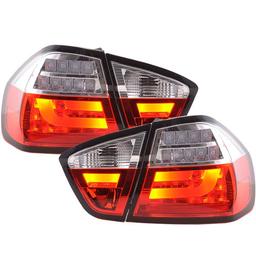 LED Baklampor Röd Vita BMW E90