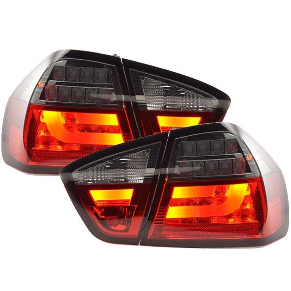 LED Baklampor Röd Svart BMW E90