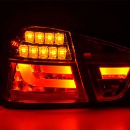 Led Takalamput Punainen Valkoiset BMW E90