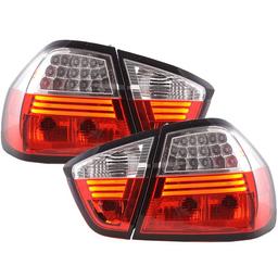 LED rear lamps Red/white BMW E90