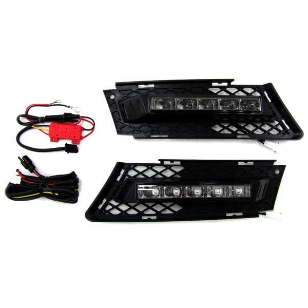 DRL LED lys sett R87 godkjent BMW E90