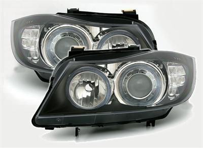 Ajovalot med Angeleyes LED blinkers