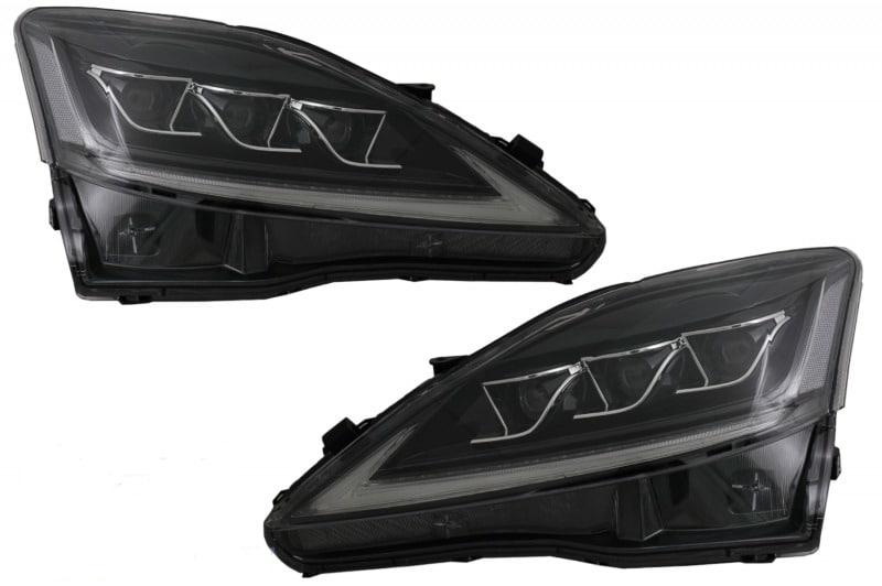 Dynamiske LED-frontlykter for Lexus IS
