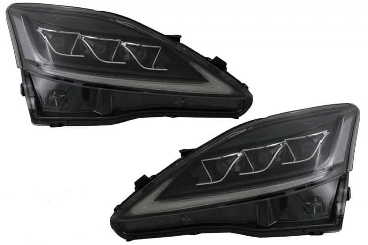 Dynaamiset LED-ajovalot Lexus IS:lle