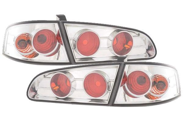 Baklampor i Kromat ´lexus´ utförande