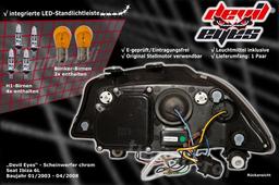 Devil Eyes kromattu Seat Ibiza/Cordoba