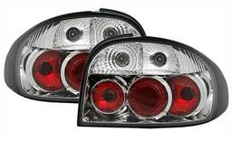 Baglygter i forkromet ´lexus´ udførelse