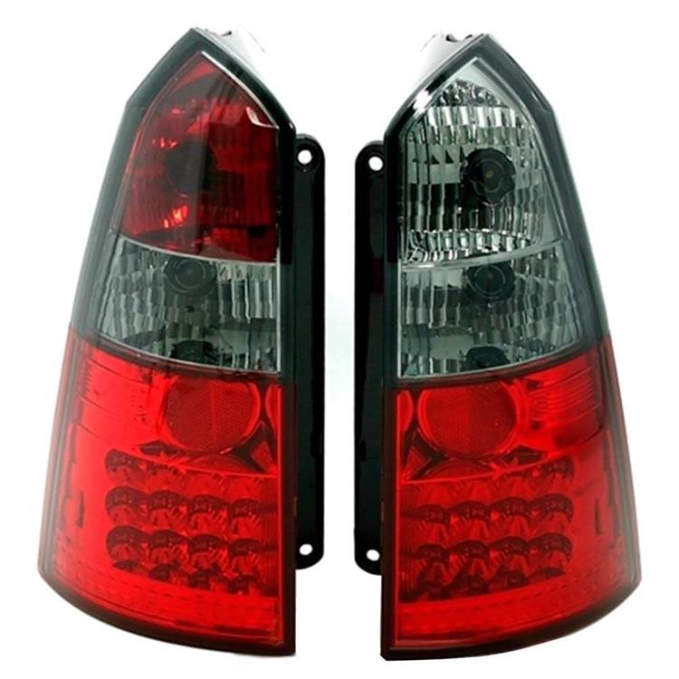 Baklampor Röd/smoke LED Focus Kombi