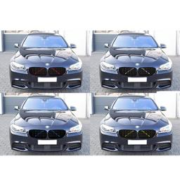 Färgade kåpor till v-brace kylarstag BMW 5-serie 2009-2017