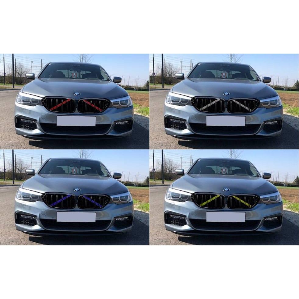 Färgade kåpor till v-brace kylarstag BMW 6-serie 2017-