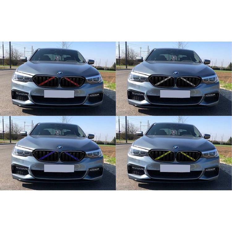 Färgade kåpor till v-brace kylarstag BMW X6 2019-