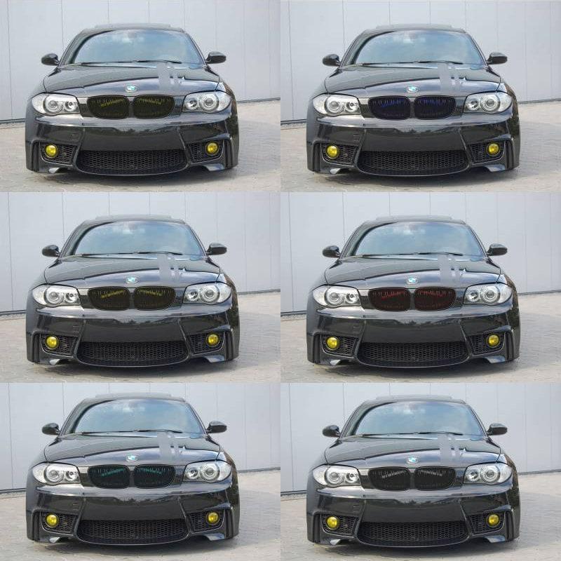Färgade dekorkylarstag v-brace BMW 1-serie 2003-2013