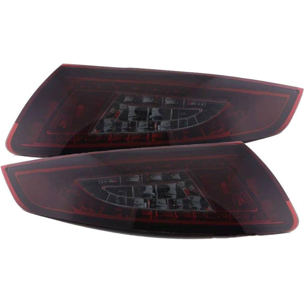 LED Baklampor Röd/svart Porsche 997