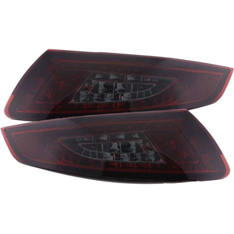 LED Baklampor Röd/svart Porsche 997