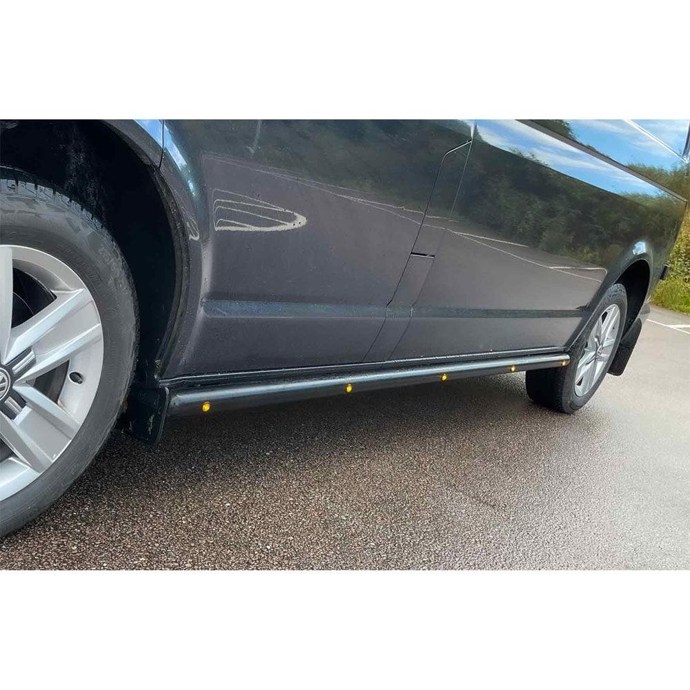 Black Side Pipes VW Transporter T5