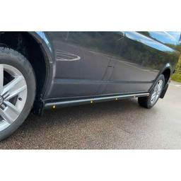 Black Side Pipes VW Transporter T5