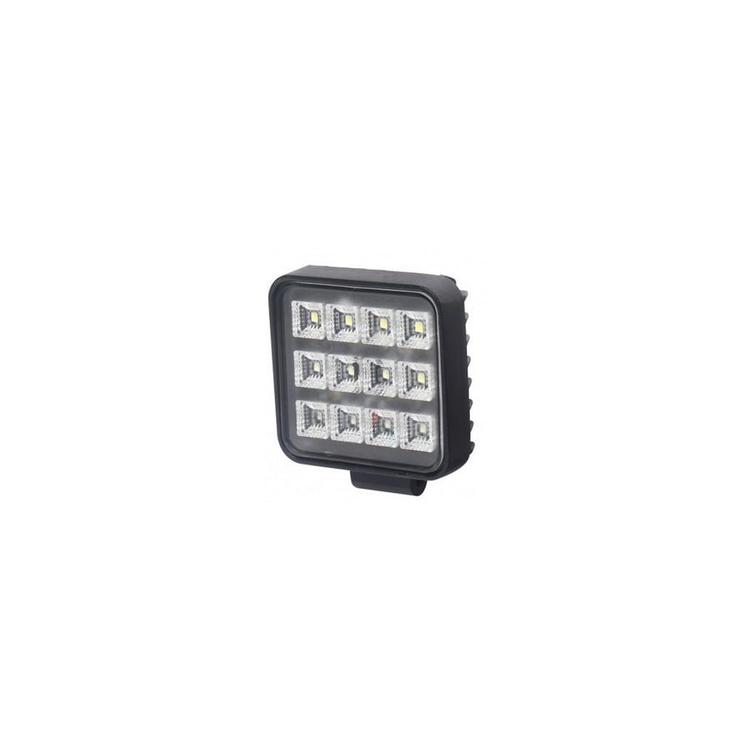 Arbetslampa 12xLED 12 W med strömbrytare