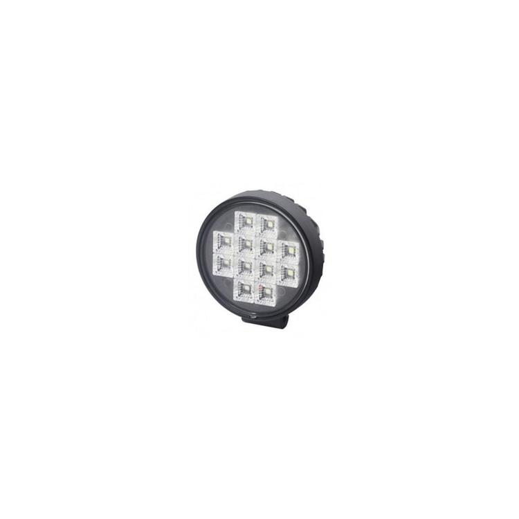 Arbetslampa 12xLED 12 W med strömbrytare