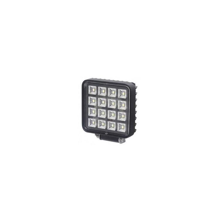 Arbeidslampe 16xLED 16 W med strømbryter