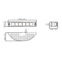 Työvalaisin 6xLED 16 W
