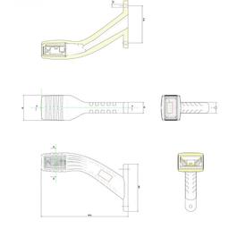 Side marker lamp LED 12/24V