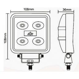Työvalaisin 5xLED 14 W